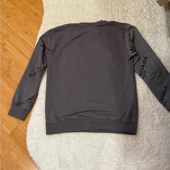 Balenciaga Gray long sleeve T-shirt - Picture 2 of 6